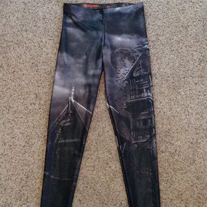 Blackmilk Moon and Mansion Leggings. Size M.